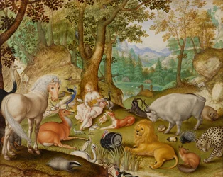 Orpheus bezaubert die Tiere